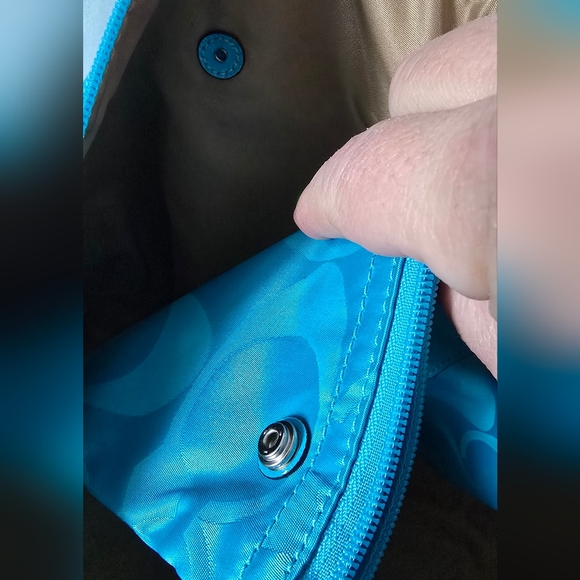 Coach Getaway Signature Nylon Packable Weekender Travel Bag w Original Insert - Picture 9 of 16